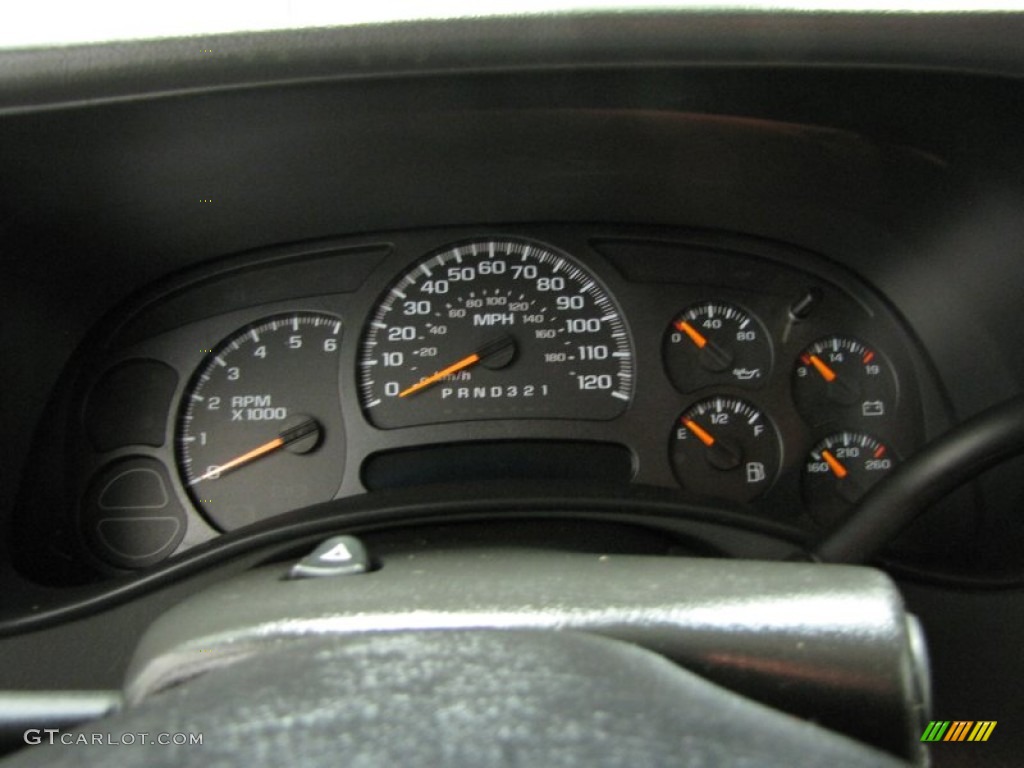 2006 Chevrolet Silverado 1500 LS Extended Cab 4x4 Gauges Photo #80223865