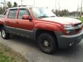 2002 Sunset Orange Metallic Chevrolet Avalanche Z71 4x4  photo #4