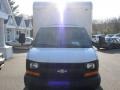 Summit White - Express Cutaway 3500 Commercial Moving Van Photo No. 2
