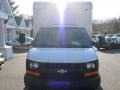 2009 Summit White Chevrolet Express Cutaway 3500 Commercial Moving Van  photo #2