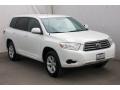 2009 Blizzard White Pearl Toyota Highlander   photo #6
