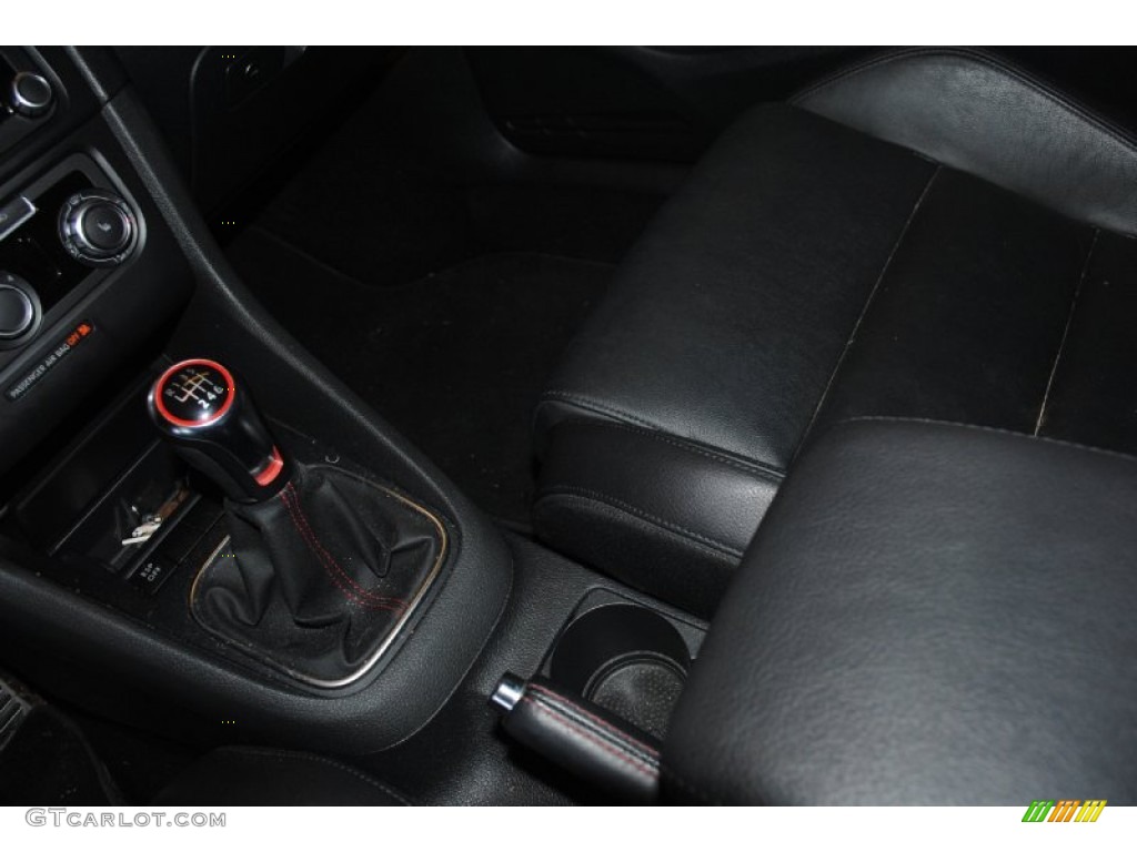 2010 GTI 4 Door - Tornado Red / Titan Black Leather photo #15