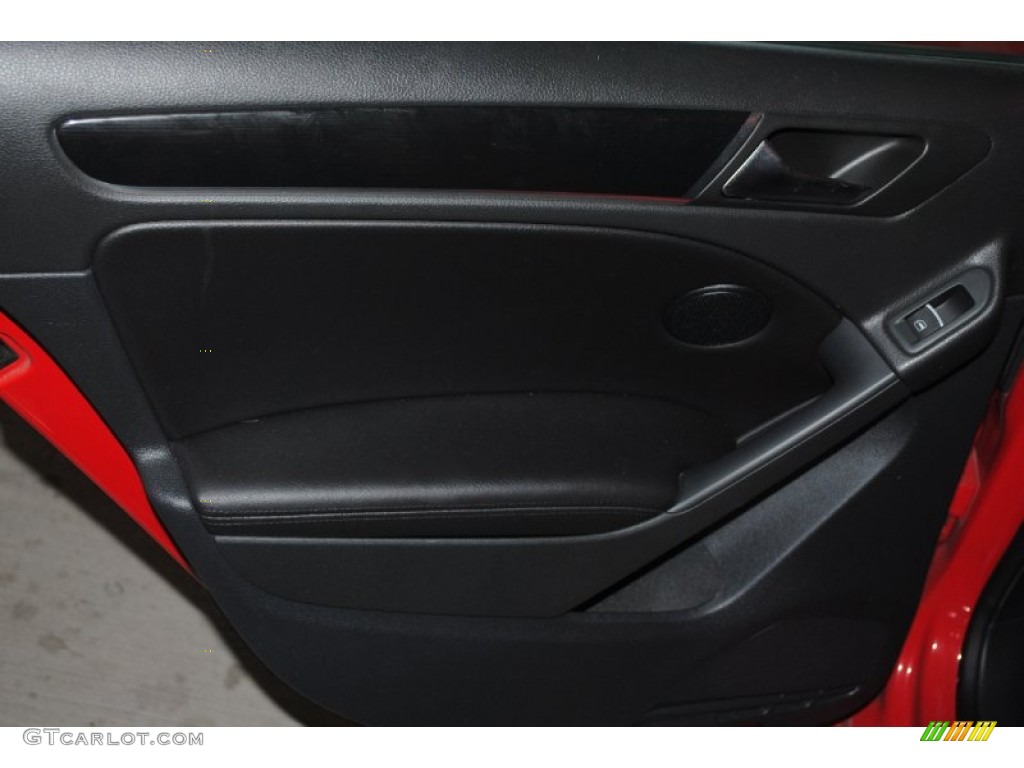 2010 GTI 4 Door - Tornado Red / Titan Black Leather photo #23