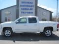 2013 White Diamond Tricoat Chevrolet Silverado 1500 LTZ Crew Cab 4x4  photo #1