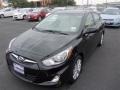 2013 Ultra Black Hyundai Accent GLS 4 Door  photo #2