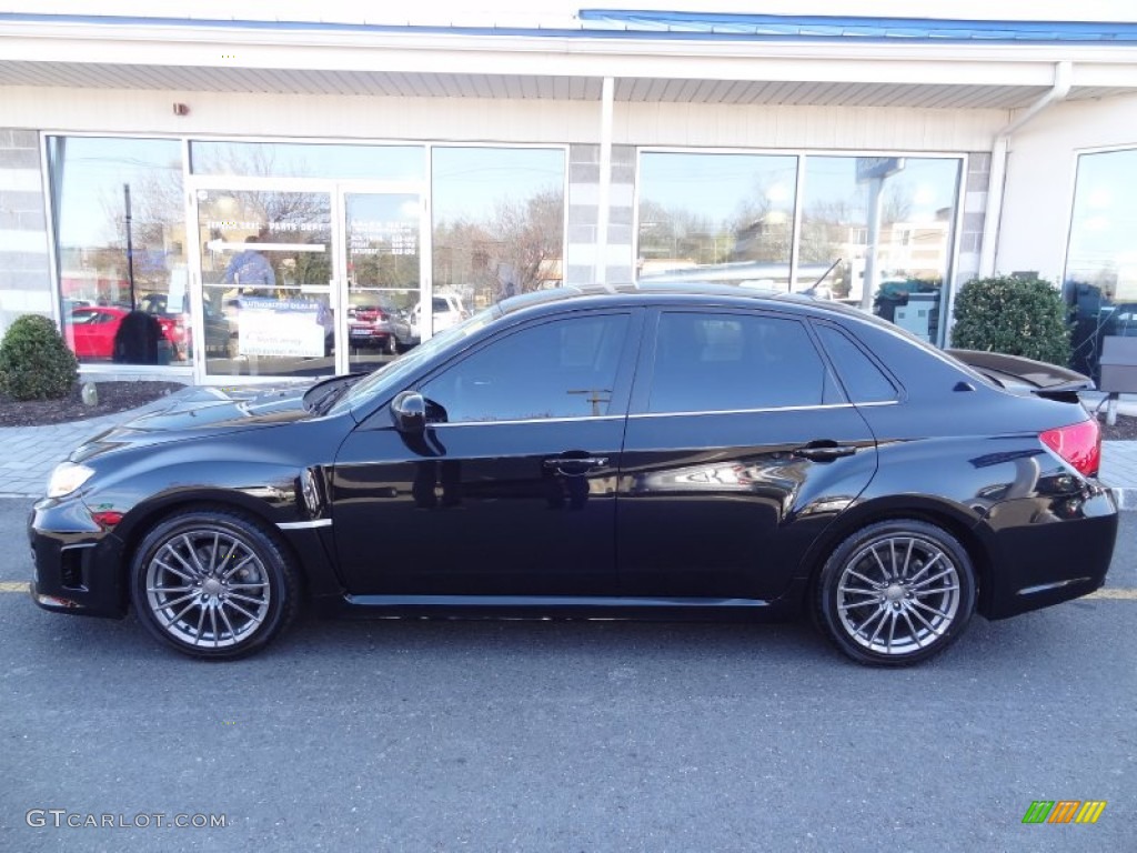 Obsidian Black Pearl 2013 Subaru Impreza WRX 4 Door Exterior Photo #80229974