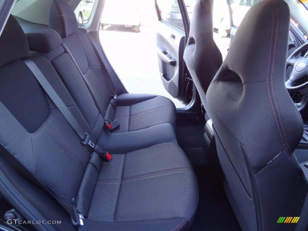 2013 Subaru Impreza WRX 4 Door Rear Seat Photos