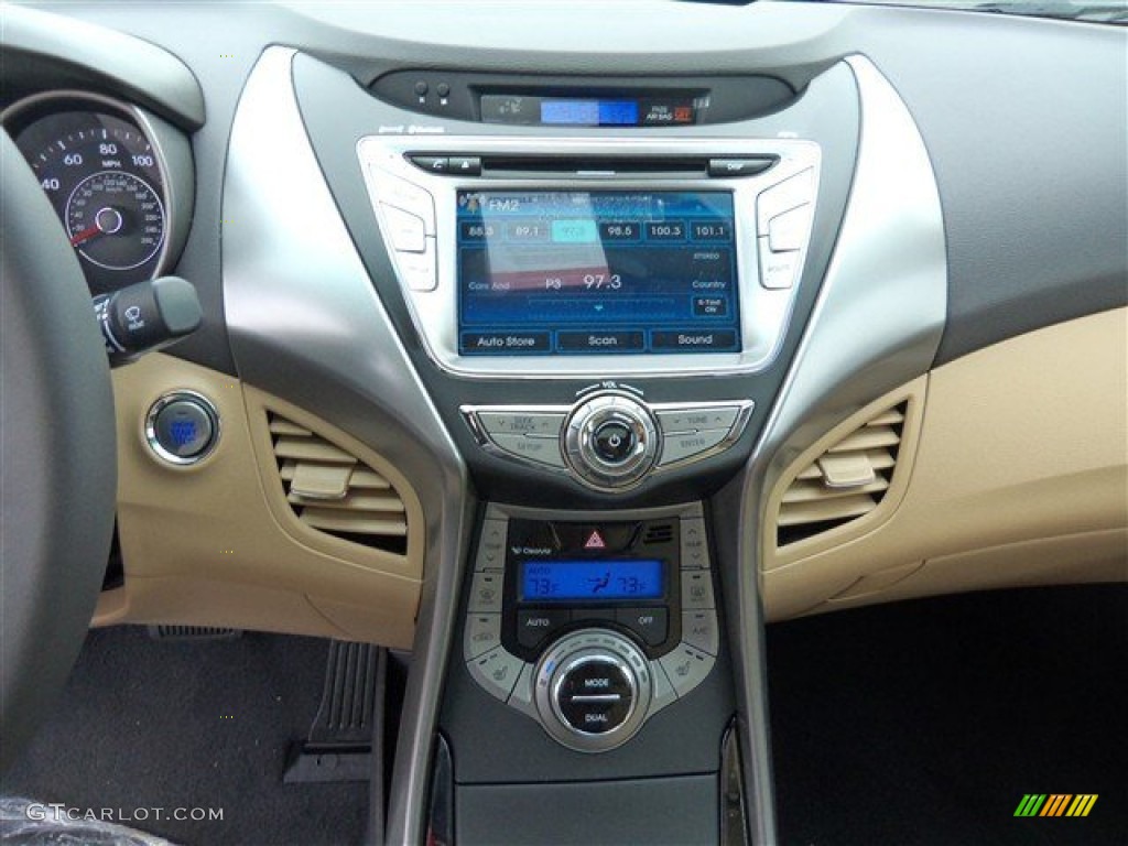 2013 Elantra Limited - Desert Bronze / Beige photo #16