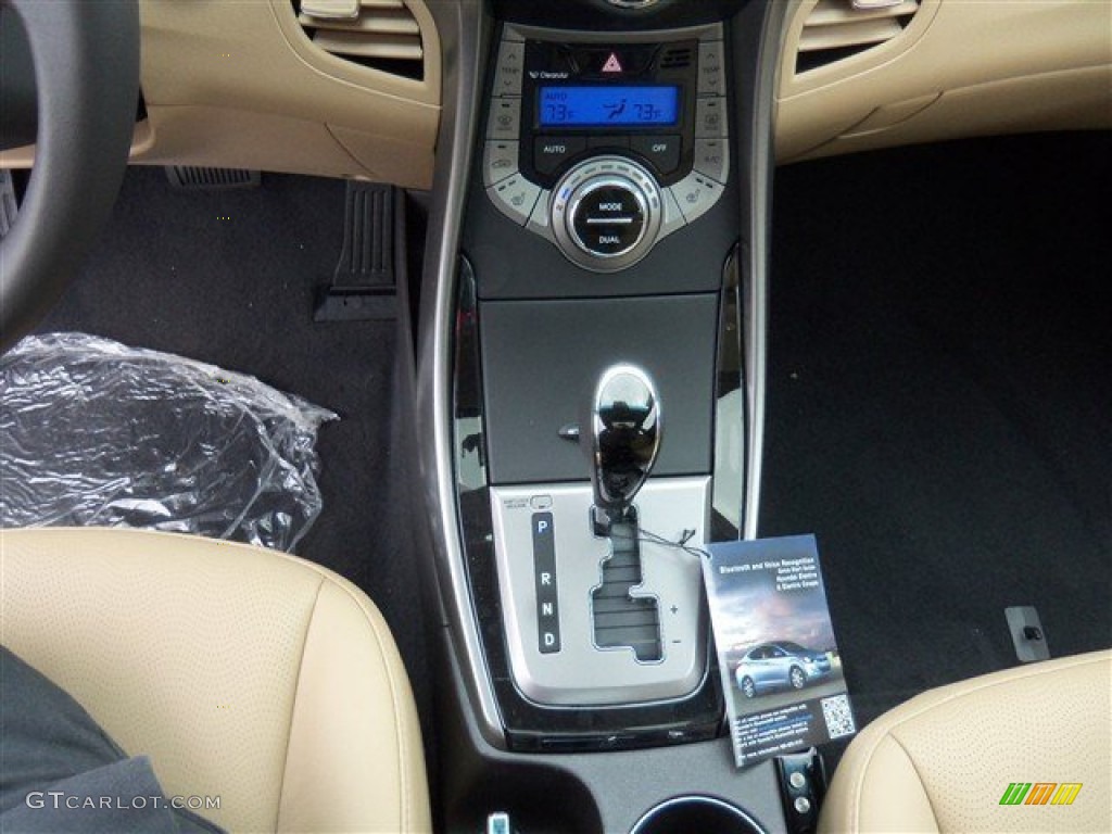 2013 Elantra Limited - Desert Bronze / Beige photo #17