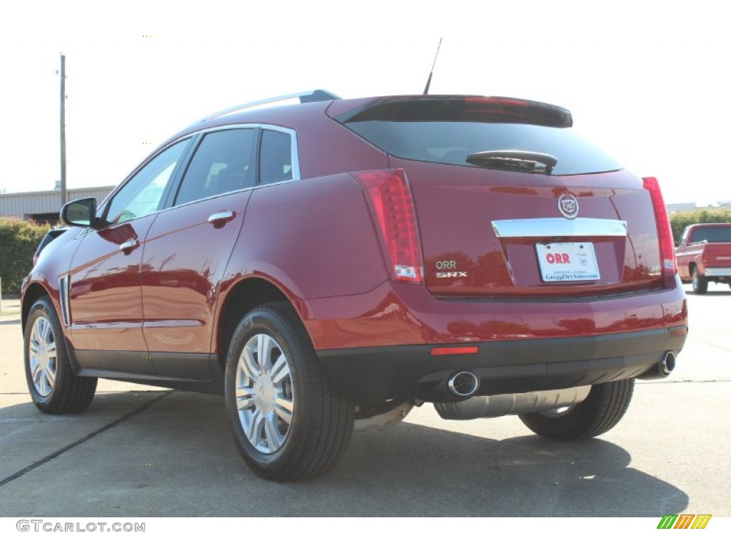 2013 SRX Luxury FWD - Crystal Red Tintcoat / Shale/Brownstone photo #3