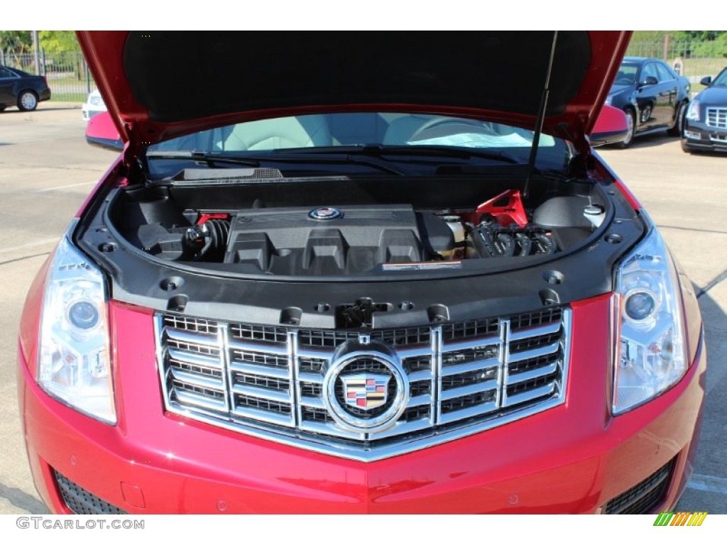 2013 SRX Luxury FWD - Crystal Red Tintcoat / Shale/Brownstone photo #10