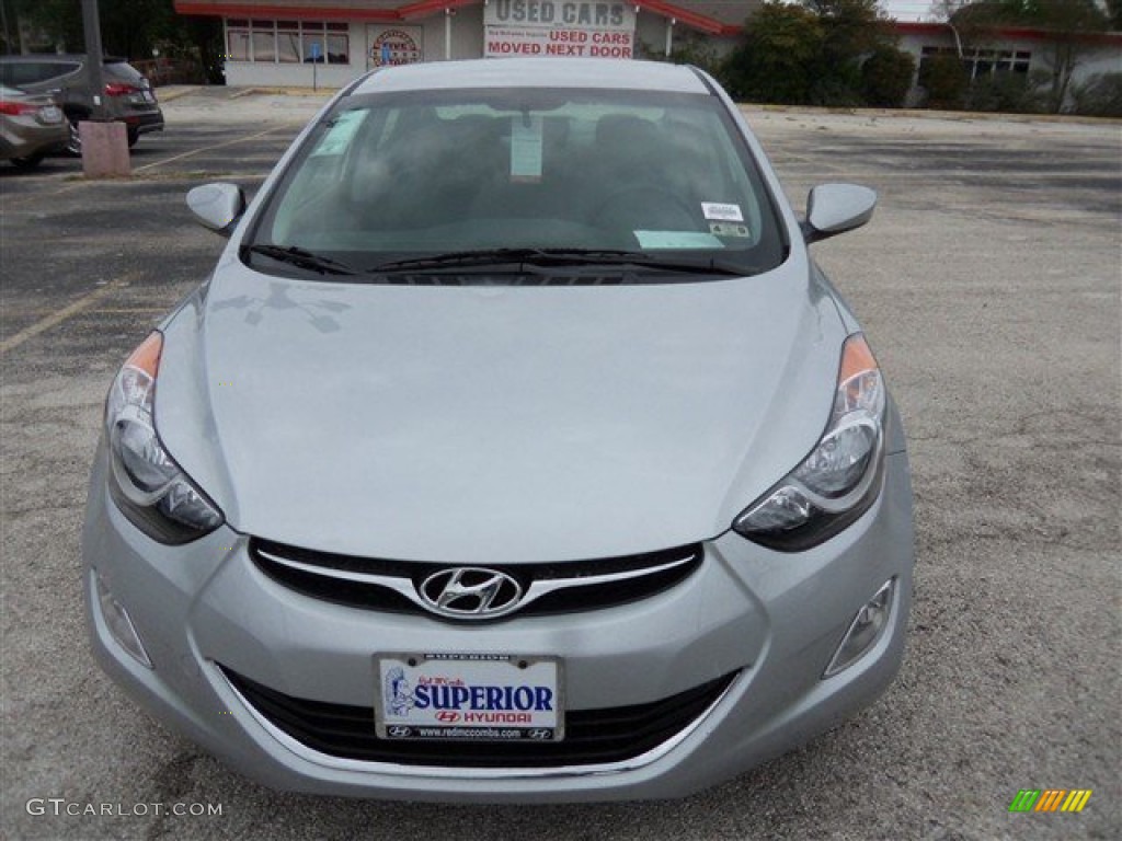 2013 Elantra GLS - Silver / Gray photo #1