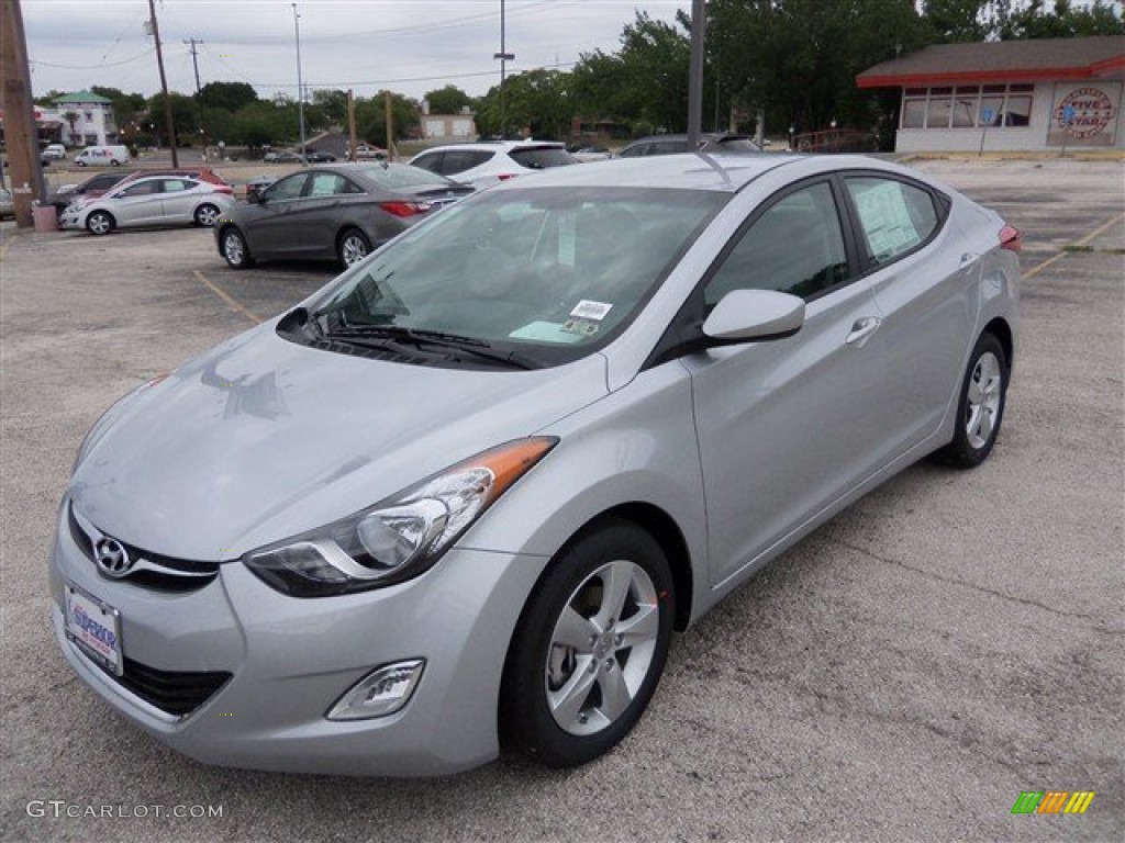 2013 Elantra GLS - Silver / Gray photo #2