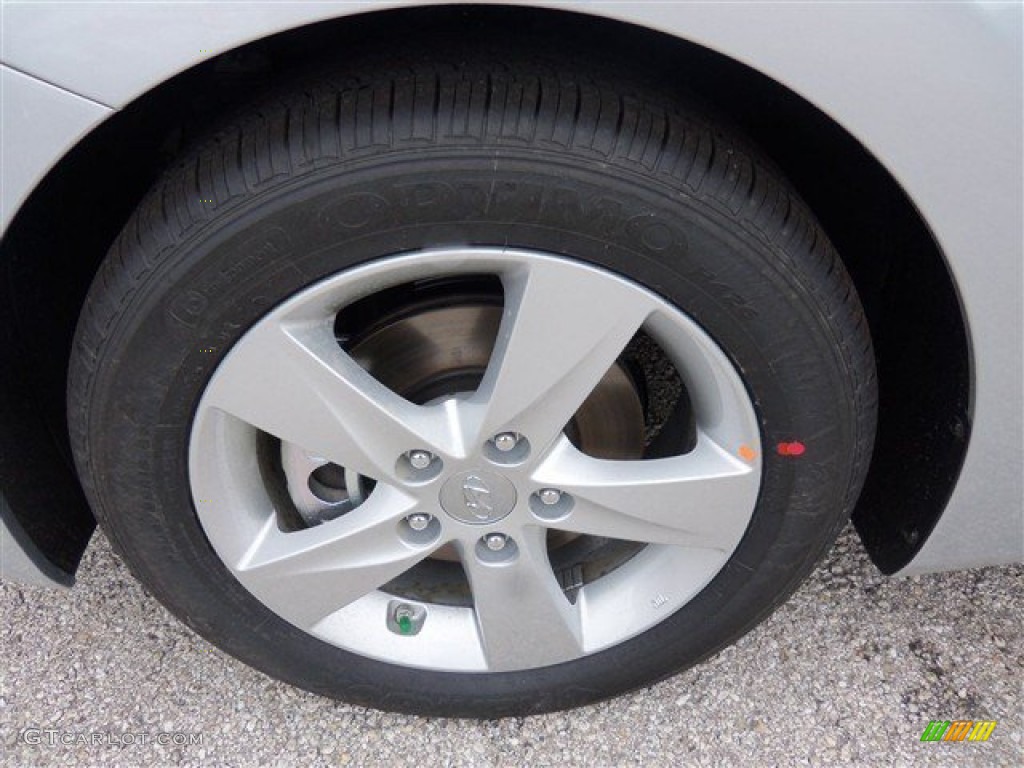 2013 Elantra GLS - Silver / Gray photo #3
