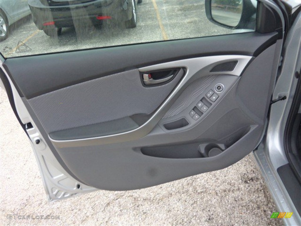 2013 Elantra GLS - Silver / Gray photo #7