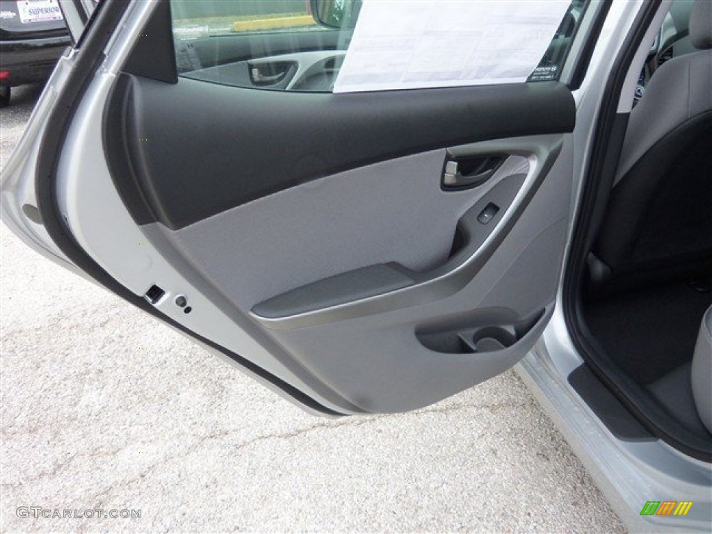 2013 Elantra GLS - Silver / Gray photo #10