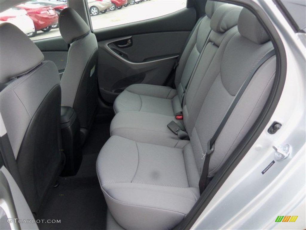 2013 Elantra GLS - Silver / Gray photo #11