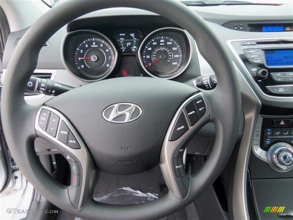 2013 Elantra GLS - Silver / Gray photo #12