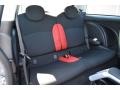 2007 Mini Cooper Rooster Red/Carbon Black Interior Rear Seat Photo