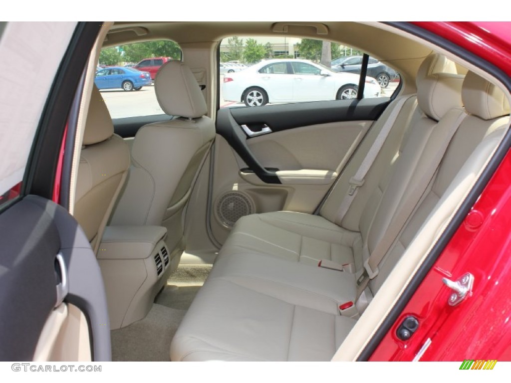 2013 Acura TSX Technology Rear Seat Photo #80234096