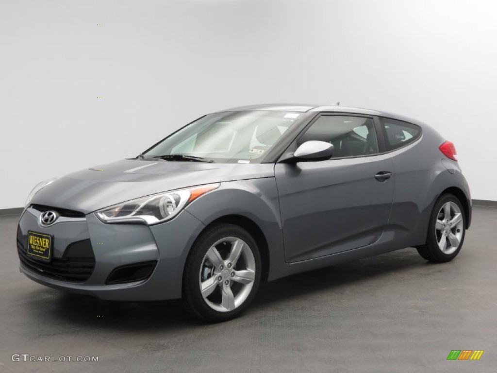 2013 Veloster  - Triathlon Gray / Black photo #1