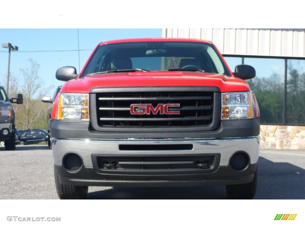 2013 Sierra 1500 Crew Cab 4x4 - Fire Red / Dark Titanium photo #3