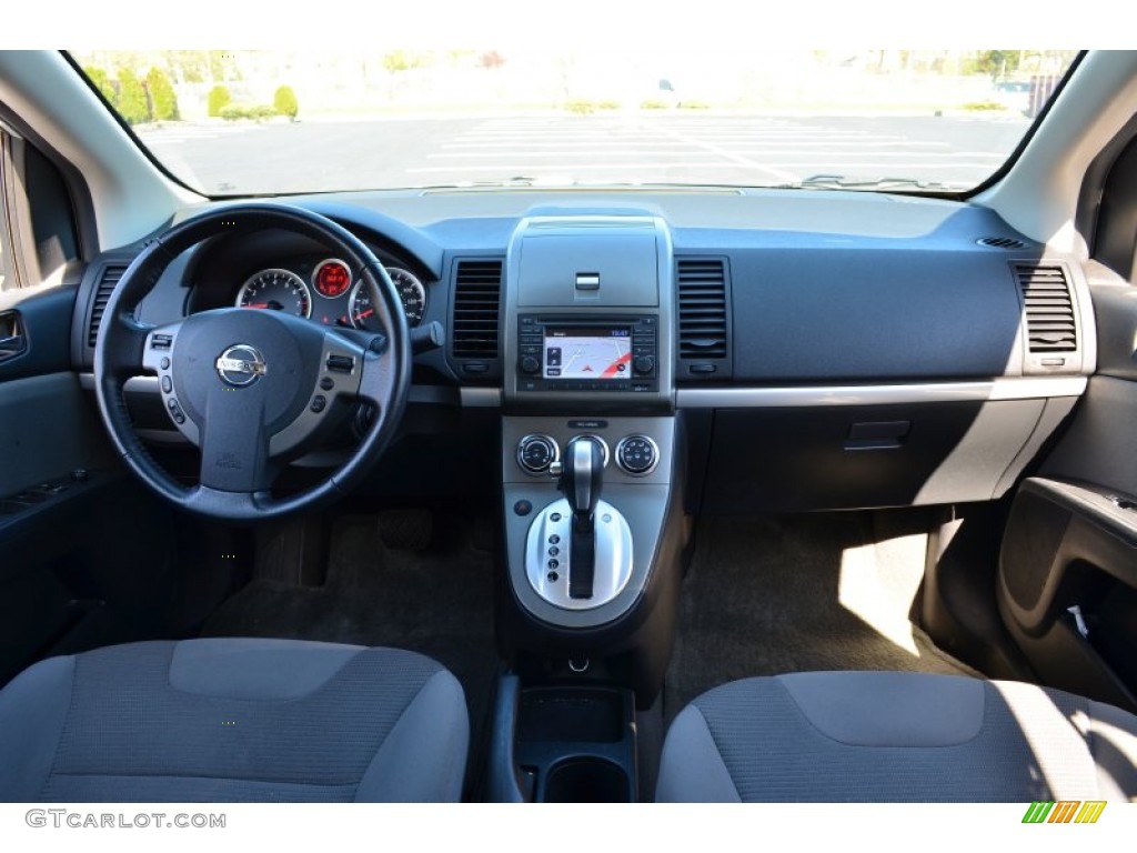 2012 Sentra 2.0 SR - Brilliant Silver Metallic / Charcoal photo #9
