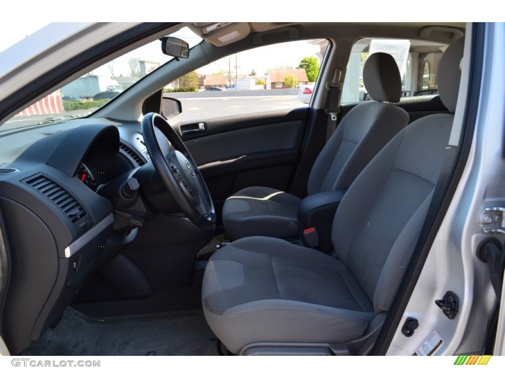 2012 Sentra 2.0 SR - Brilliant Silver Metallic / Charcoal photo #11