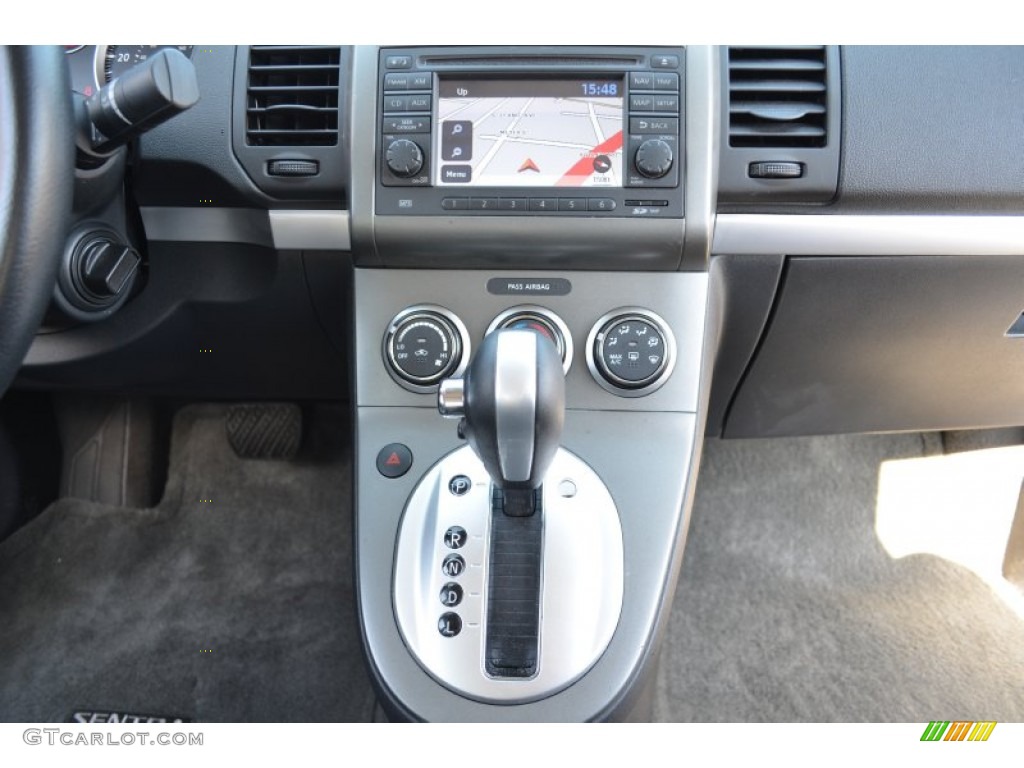 2012 Sentra 2.0 SR - Brilliant Silver Metallic / Charcoal photo #16