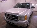 2013 Quicksilver Metallic GMC Sierra 1500 SLE Crew Cab 4x4  photo #2