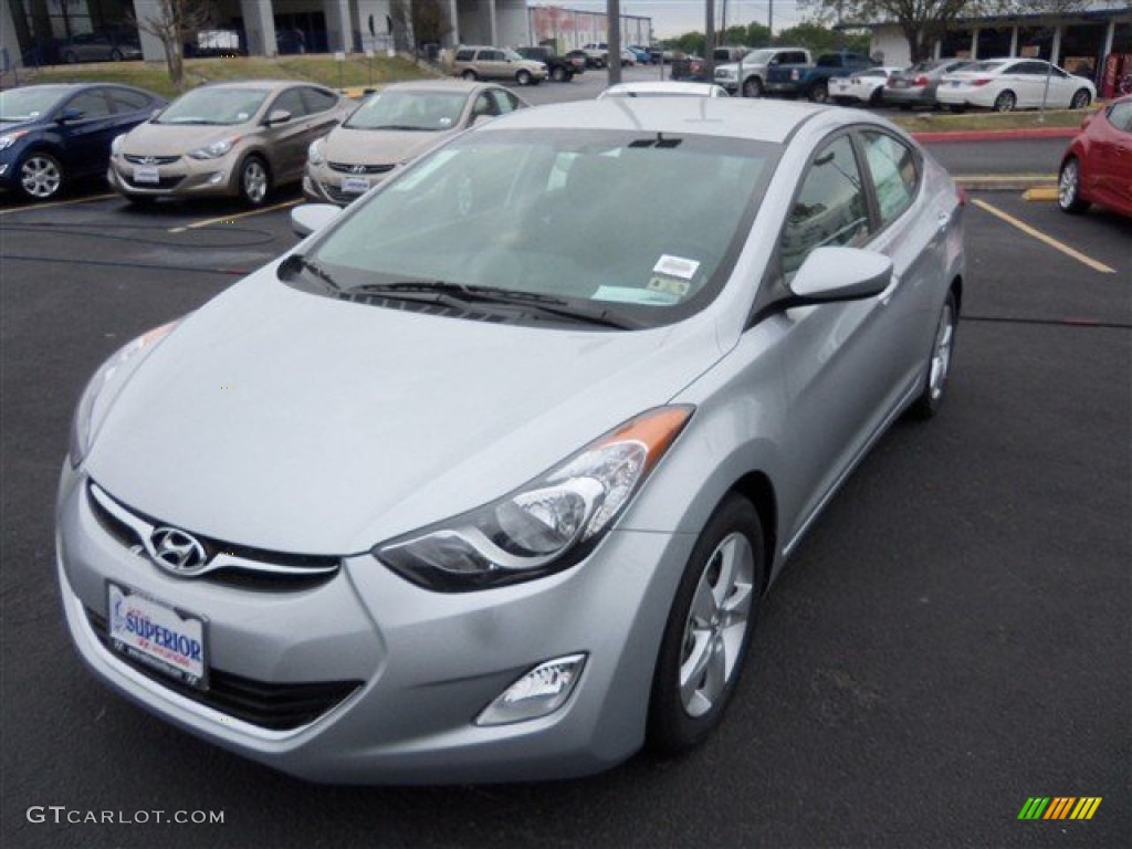 2013 Elantra GLS - Silver / Gray photo #1