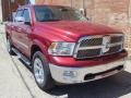 2012 Deep Cherry Red Crystal Pearl Dodge Ram 1500 Laramie Crew Cab 4x4  photo #1