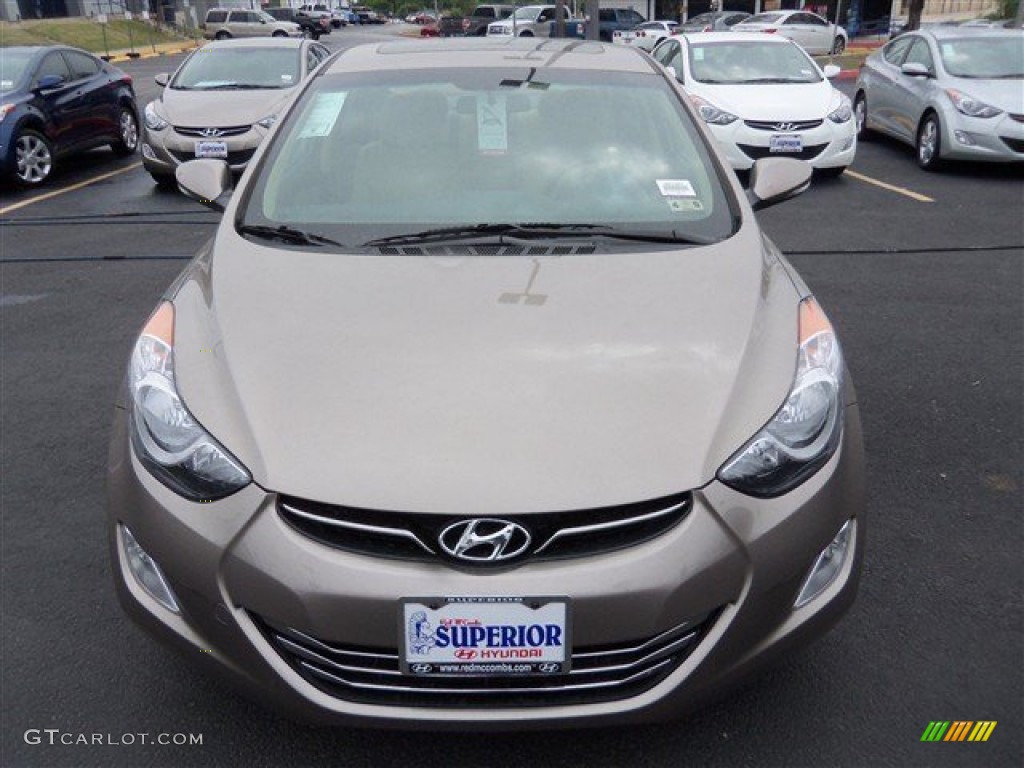 2013 Elantra Limited - Desert Bronze / Beige photo #1