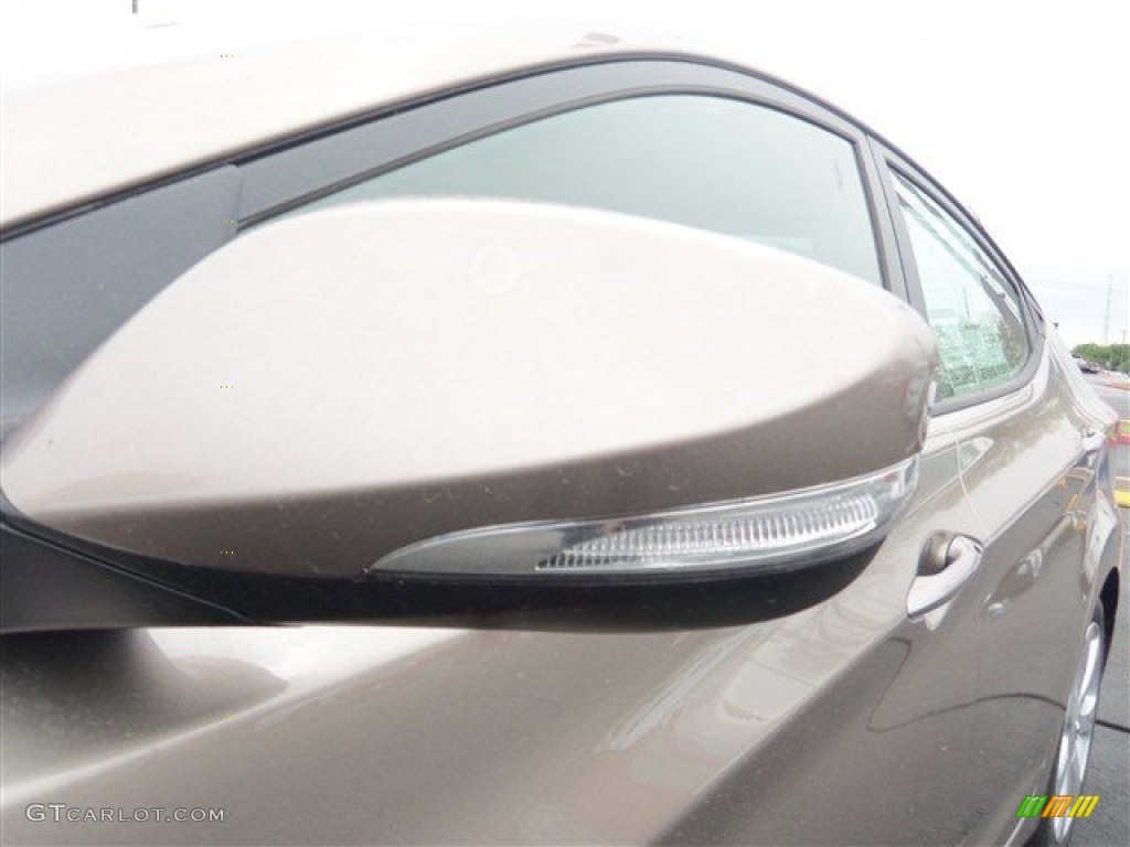 2013 Elantra Limited - Desert Bronze / Beige photo #4