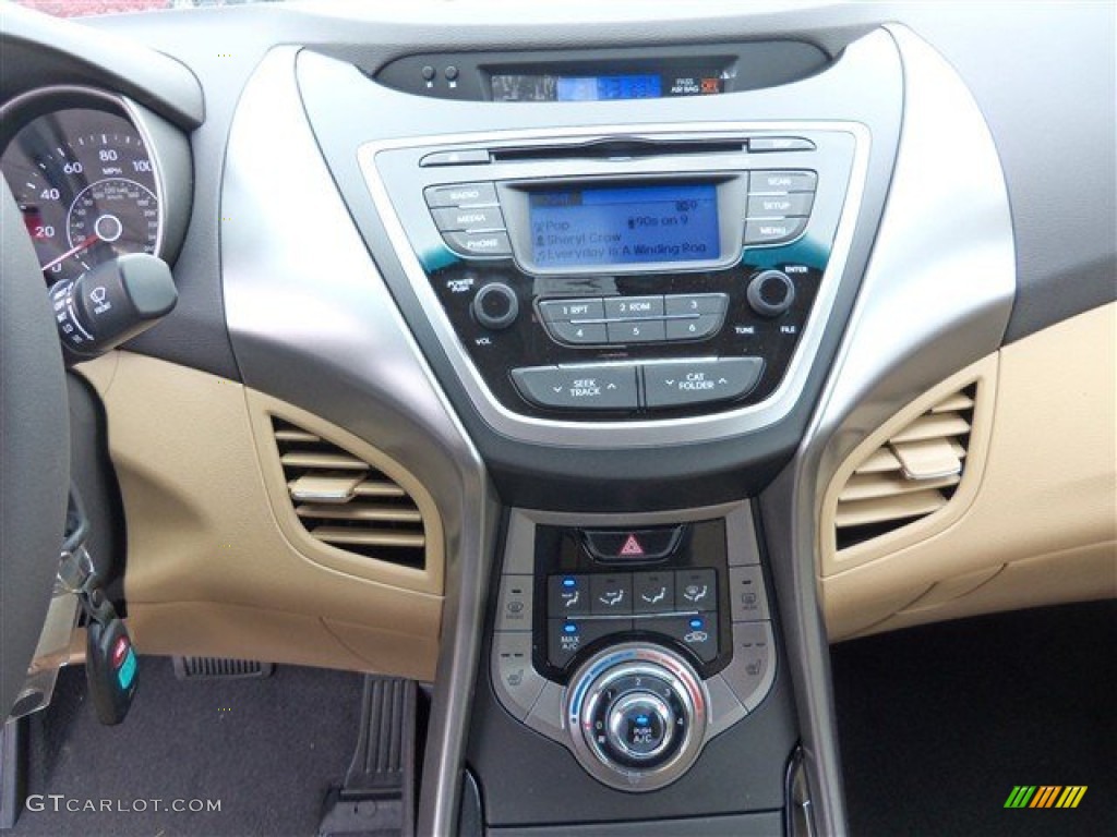 2013 Elantra Limited - Desert Bronze / Beige photo #16