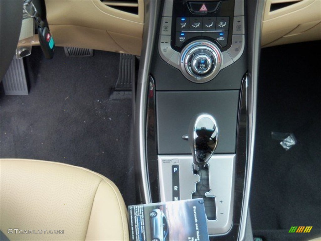 2013 Elantra Limited - Desert Bronze / Beige photo #17