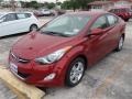 2013 Red Allure Hyundai Elantra GLS  photo #2