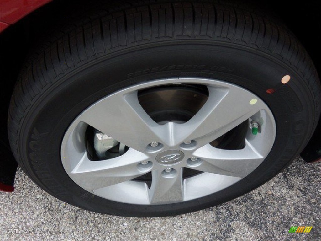 2013 Elantra GLS - Red Allure / Beige photo #3