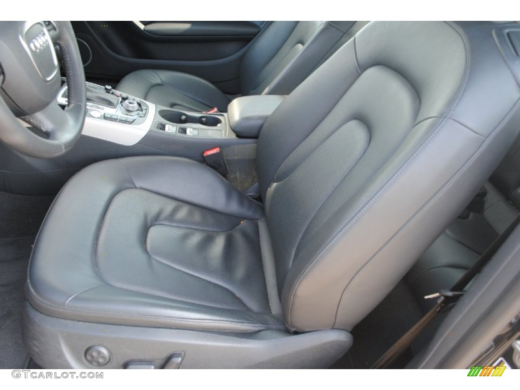 2011 Audi A5 2.0T Convertible Front Seat Photo #80237658