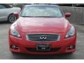 2011 Vibrant Red Infiniti G 37 Convertible  photo #2