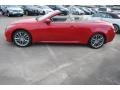 2011 Vibrant Red Infiniti G 37 Convertible  photo #4