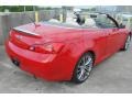 2011 Vibrant Red Infiniti G 37 Convertible  photo #8