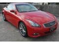 Vibrant Red - G 37 Convertible Photo No. 11