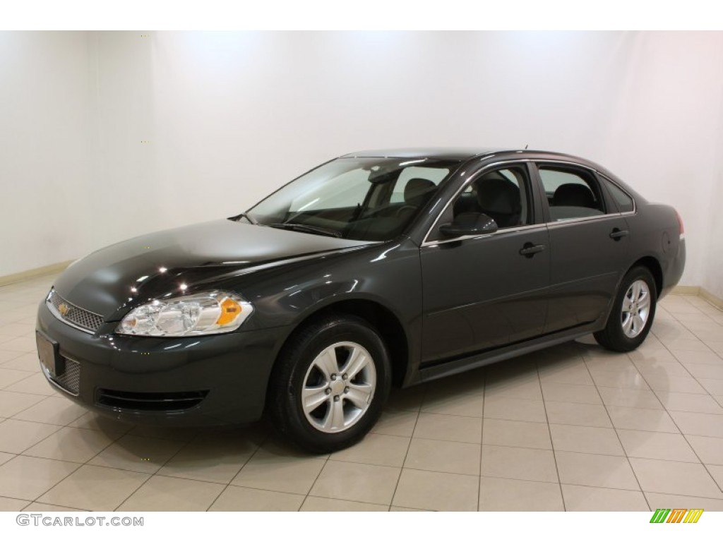 2013 Impala LS - Ashen Gray Metallic / Ebony photo #3