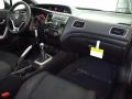 Black 2013 Honda Civic Si Coupe Dashboard