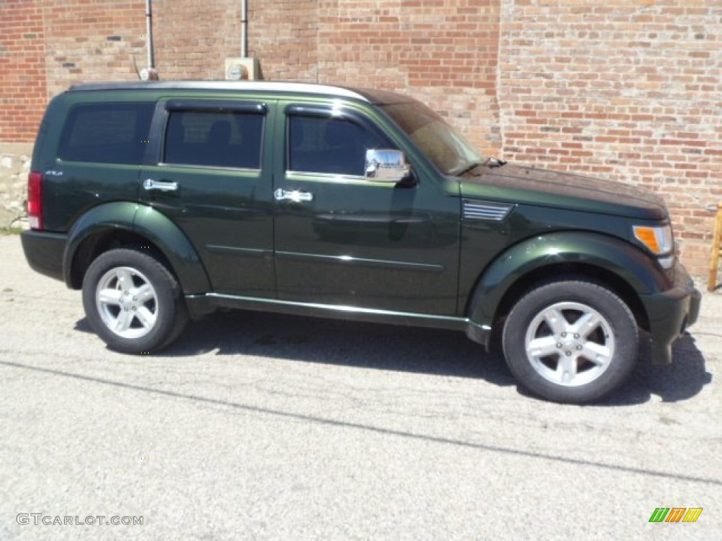 2010 Nitro SXT 4x4 - Natural Green Pearl / Dark Slate Gray/Light Slate Gray photo #2