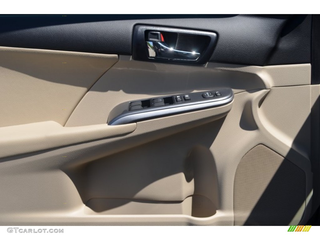 2013 Camry Hybrid XLE - Cypress Green Metallic / Ivory photo #4
