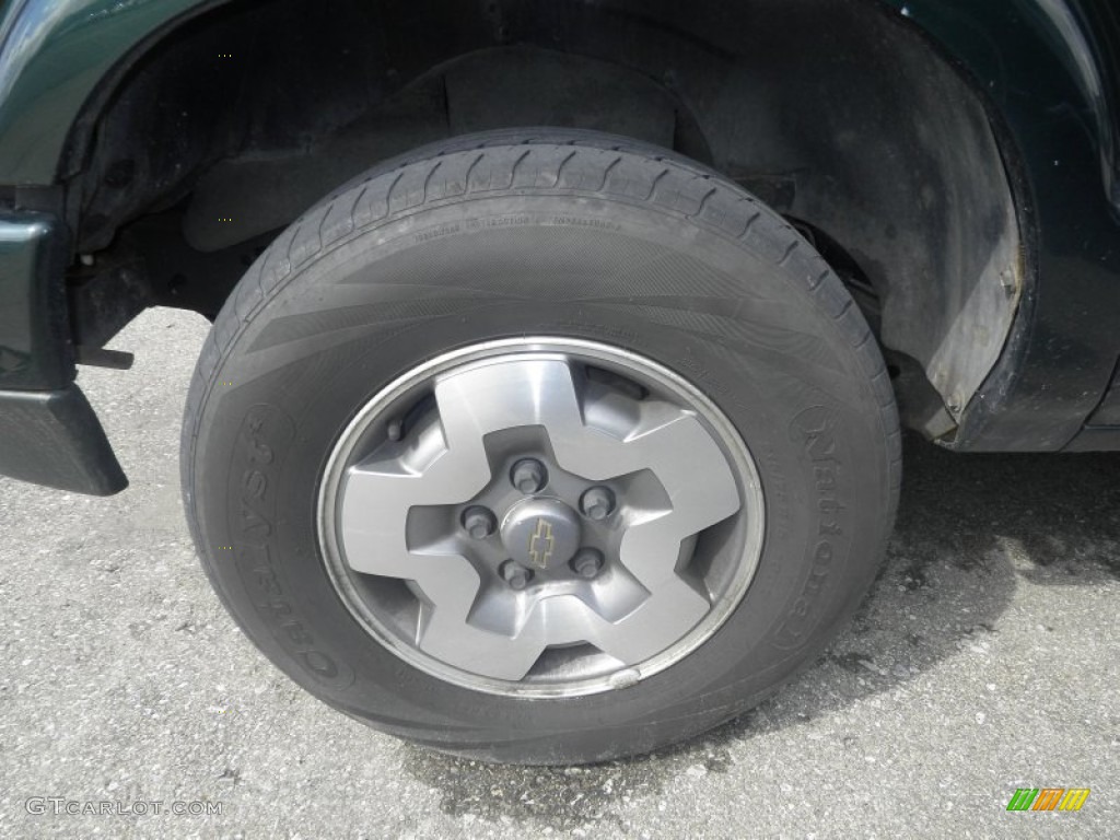 2002 Blazer LS 4x4 - Forest Green Metallic / Graphite photo #12