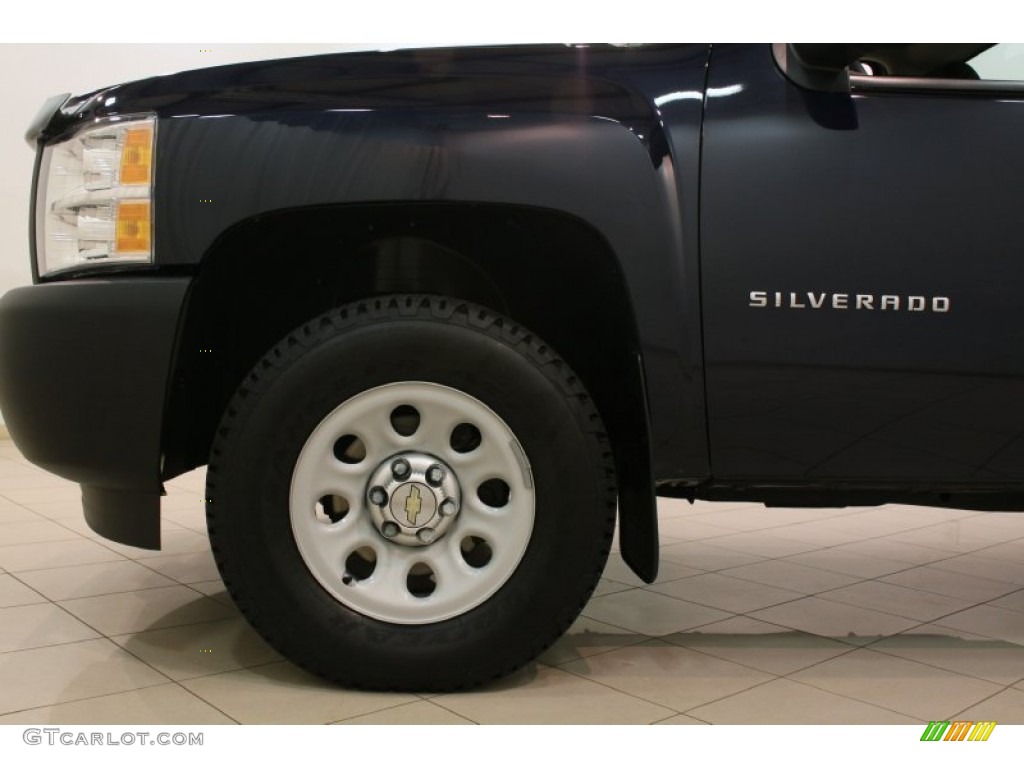 2012 Silverado 1500 LS Regular Cab 4x4 - Imperial Blue Metallic / Dark Titanium photo #13