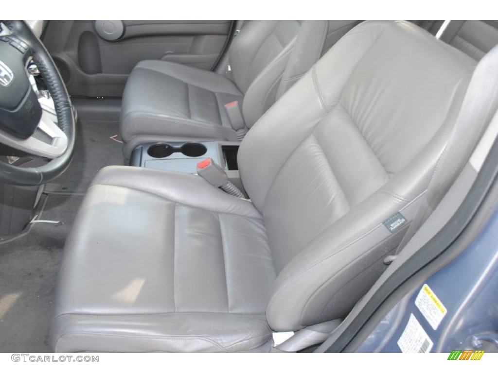 2007 CR-V EX-L - Glacier Blue Metallic / Gray photo #11